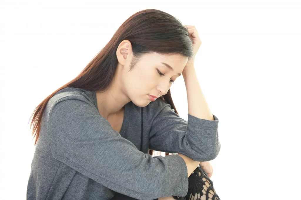ネガティブ思考の20代独身女性