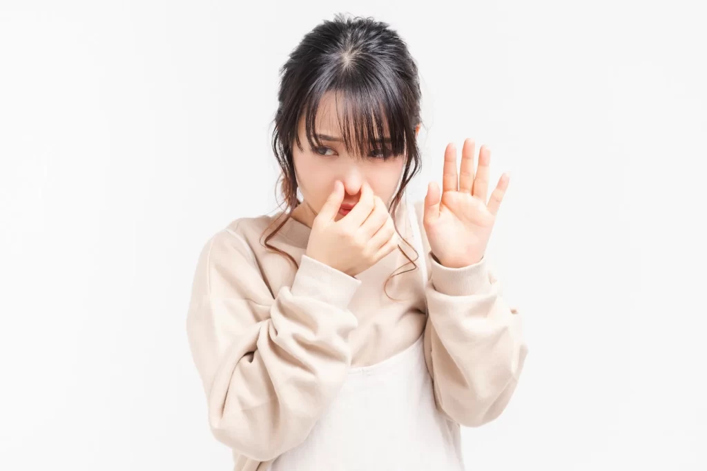 娘に口が臭いと言われる父親