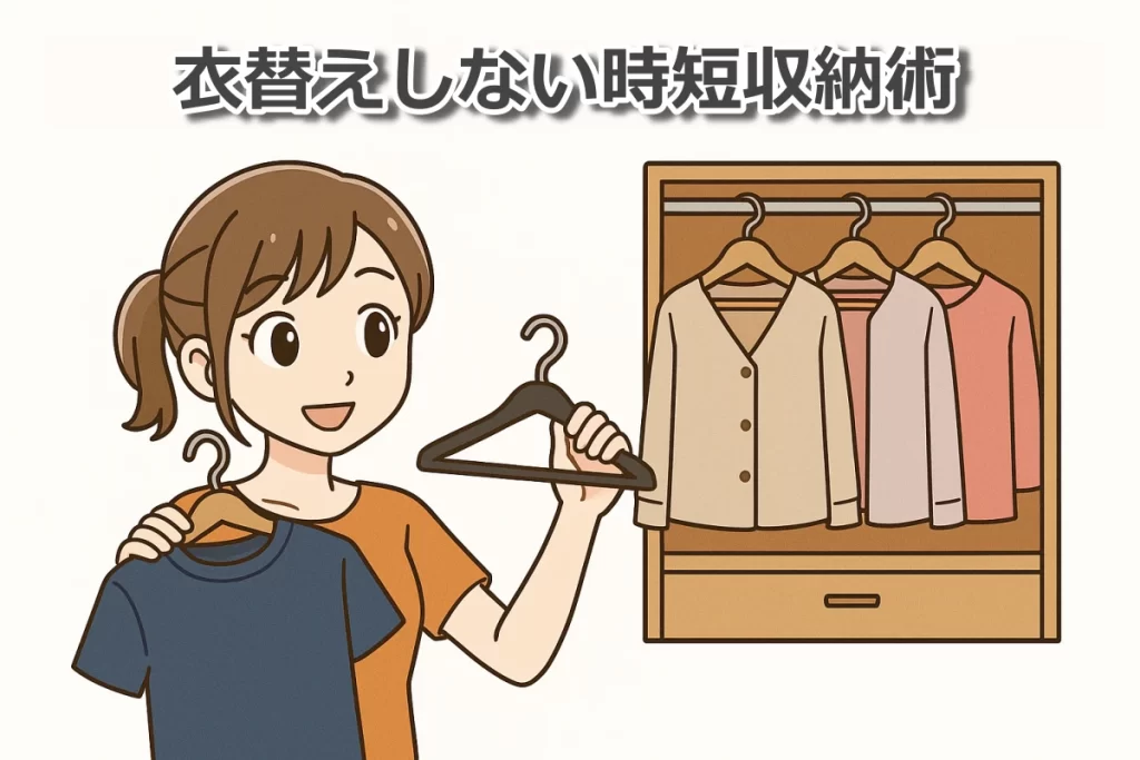 衣替えしない時短収納術