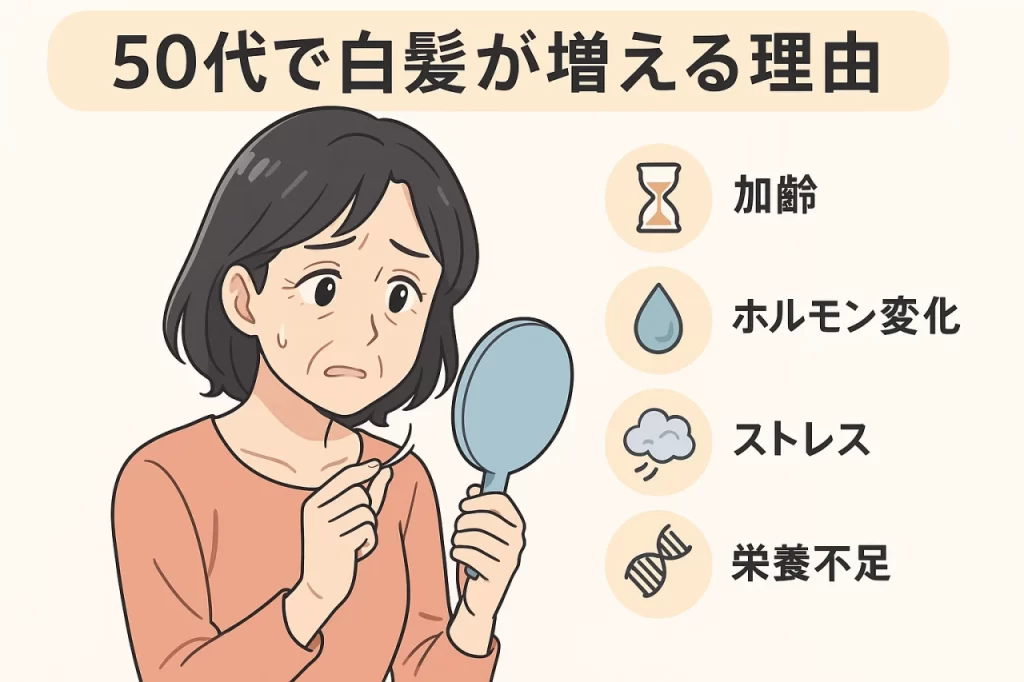 50代で白型増える理由
