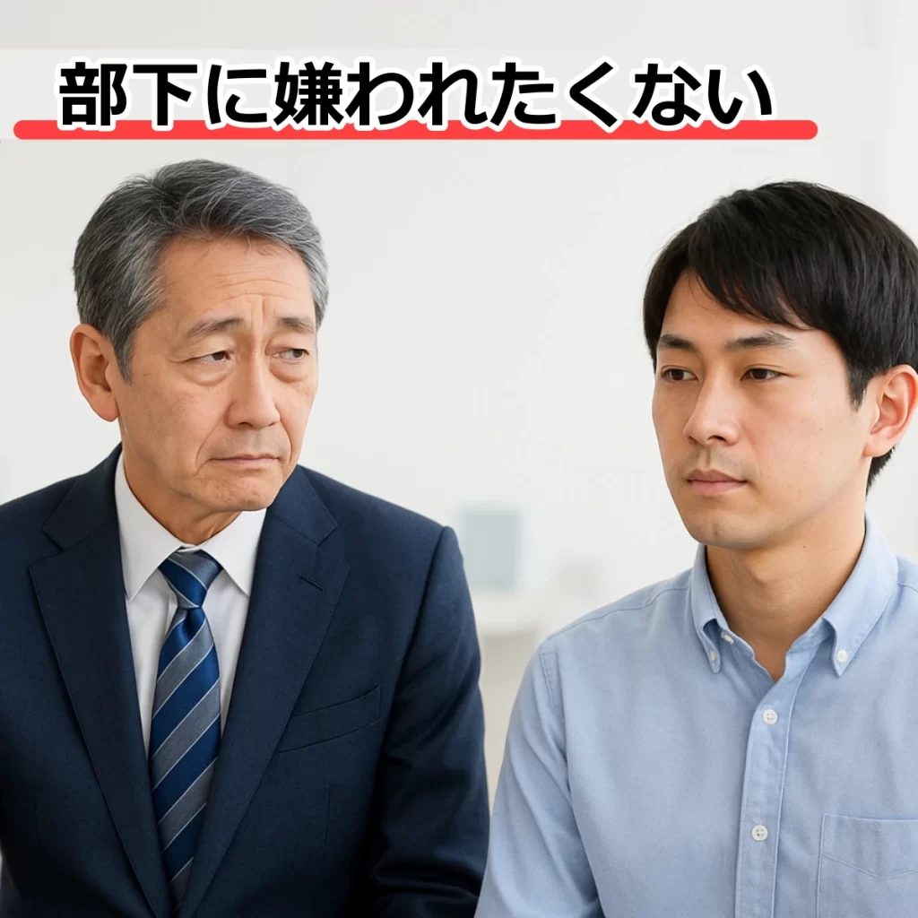部下に嫌われたくない上司