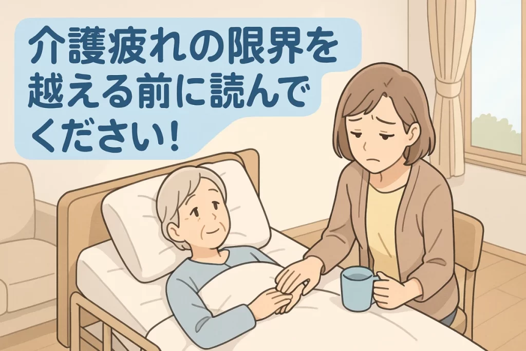 介護疲れの限界を超える前に読んでください