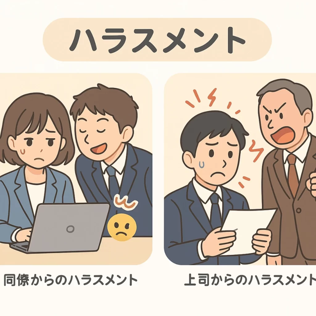 ハラスメントされやすいい人の特徴